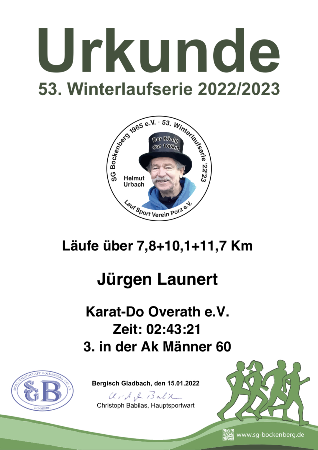 Bockenberg 3 Urkunde