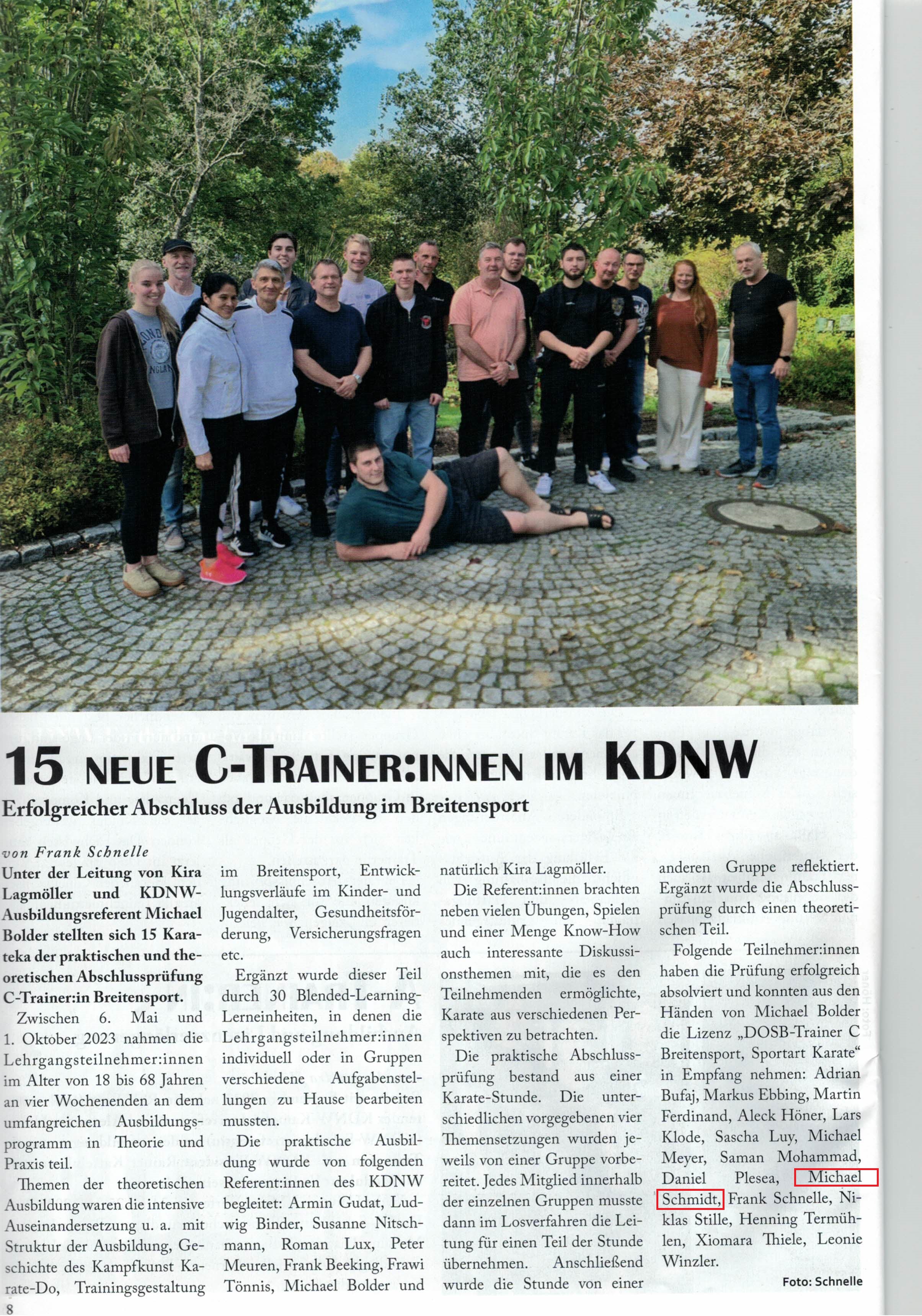 KDNW Karate aktuell 3 2023 Seite 8