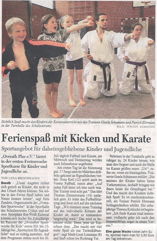 Overather Sportwoche