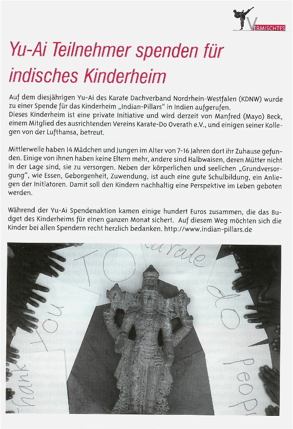 YuAi Spendensammlung