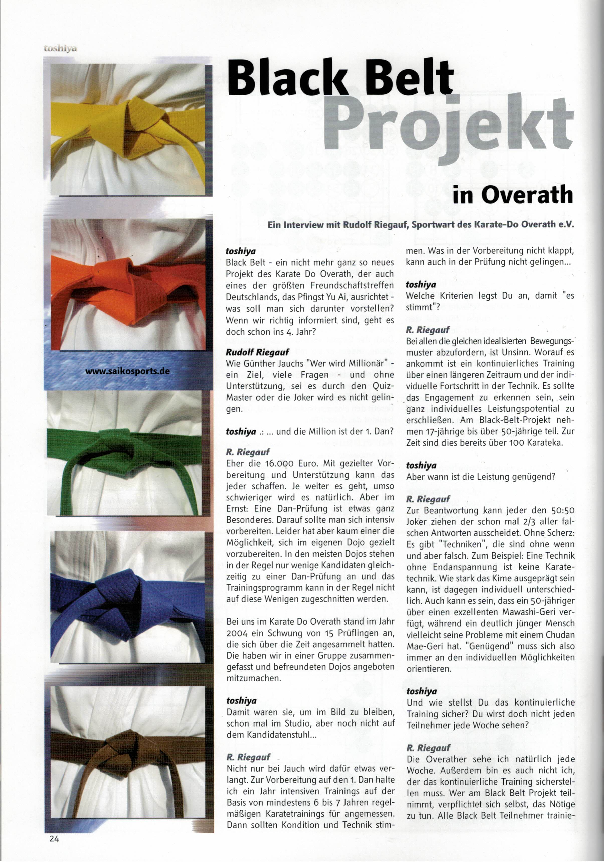 toshiya 3-2007 BlackBelt Projekt