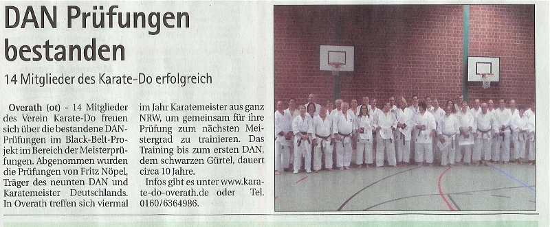 BHB Black Belt Prüfungen 2007 