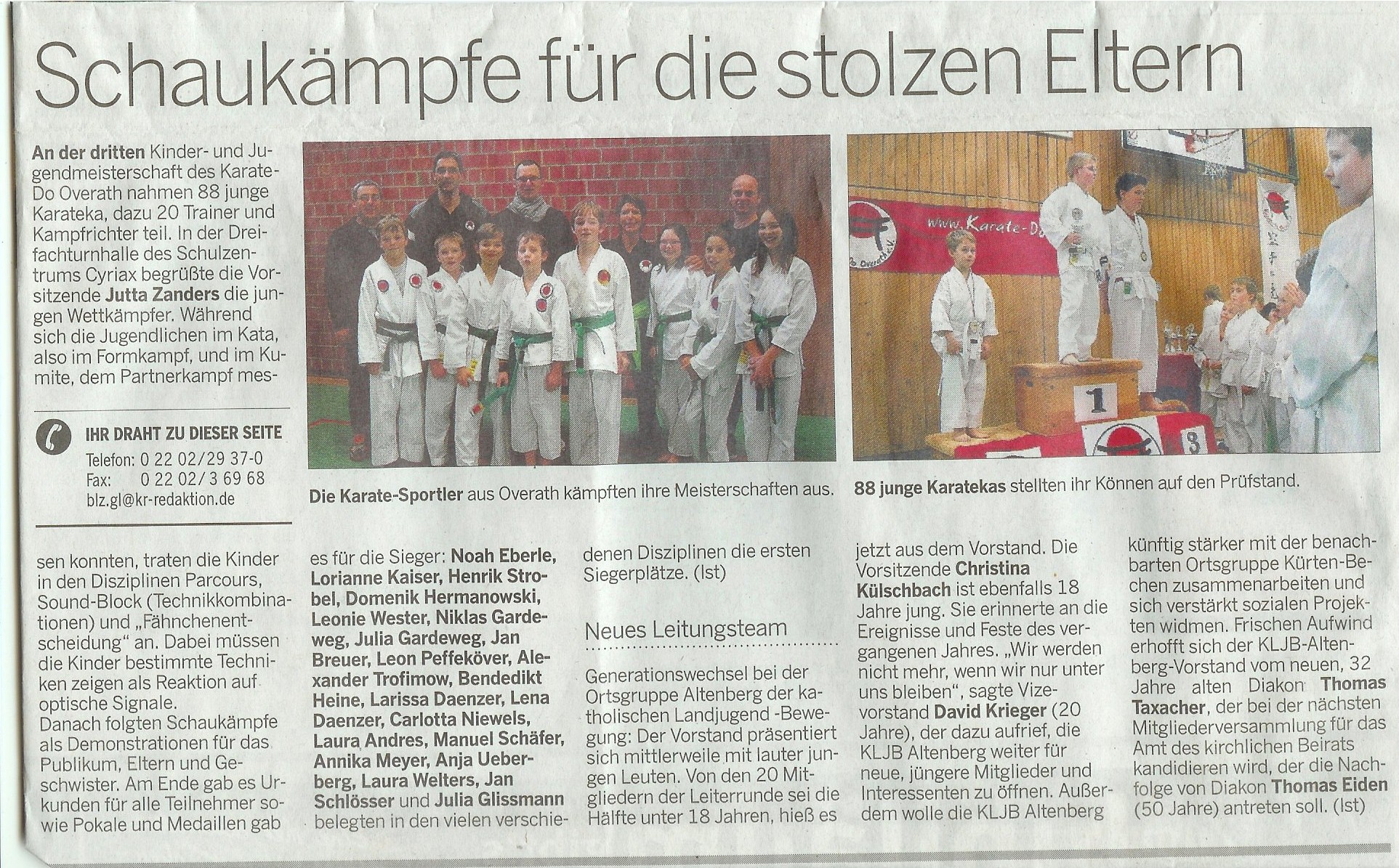 BLZ Vereinsmeisterschaften 2008 