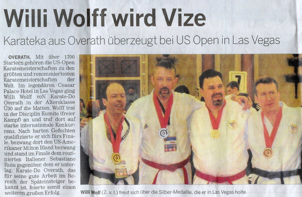 Willi Wolff wird Vizemeister BLZ