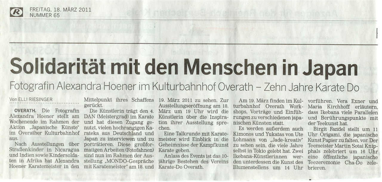 Japan Tage Bergische Landeszeitung