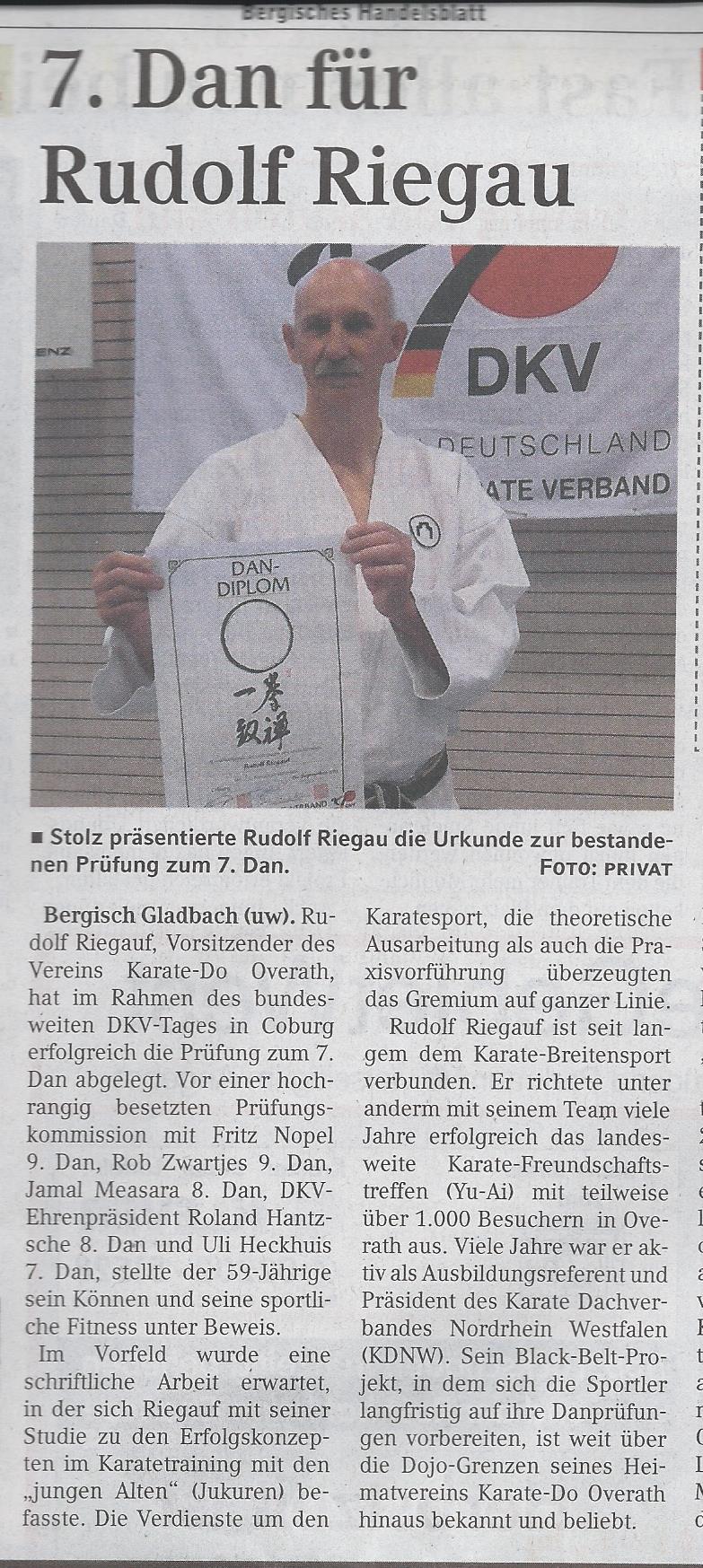 Rudolf Riegauf 7. Dan (BHB 25.09.2013)