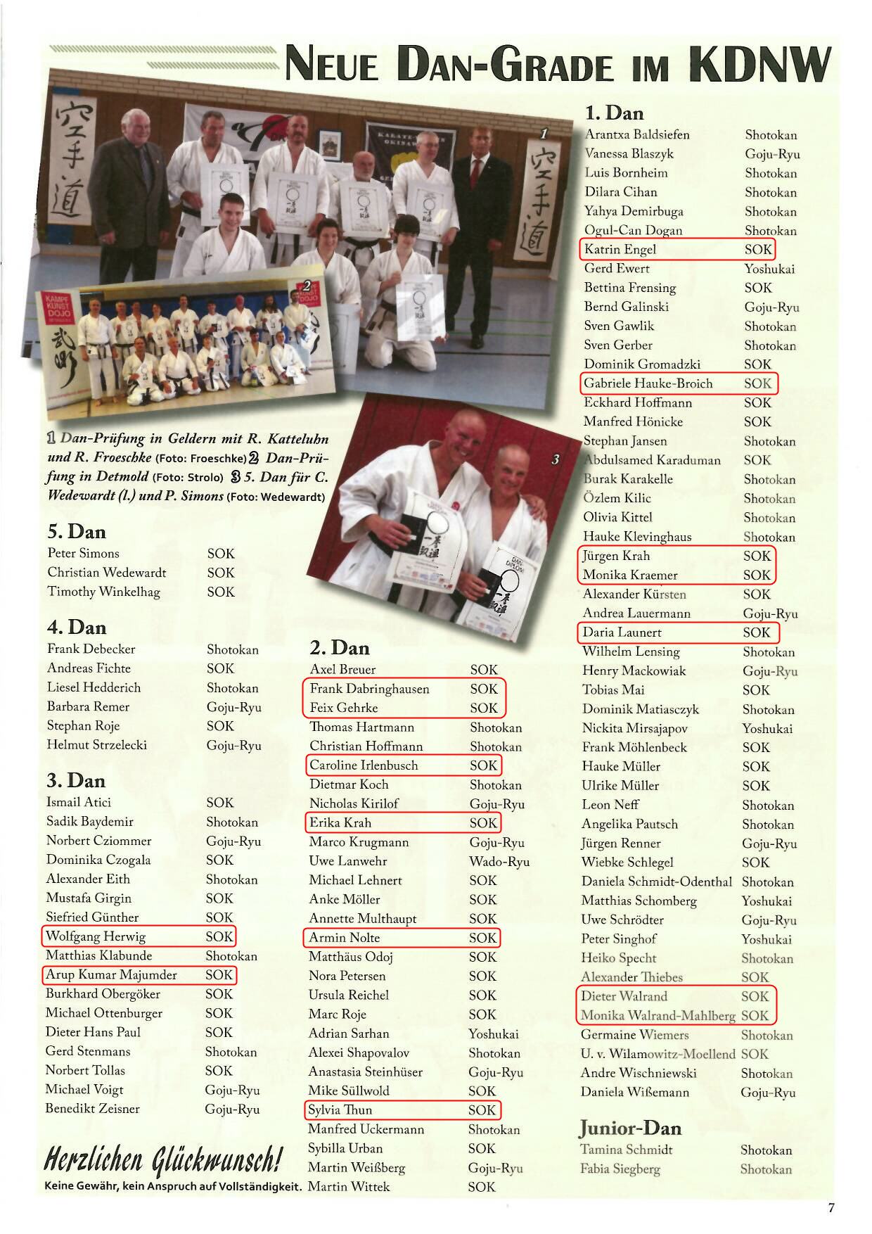 KDNW Karate Aktuell Ausgabe 4/2014